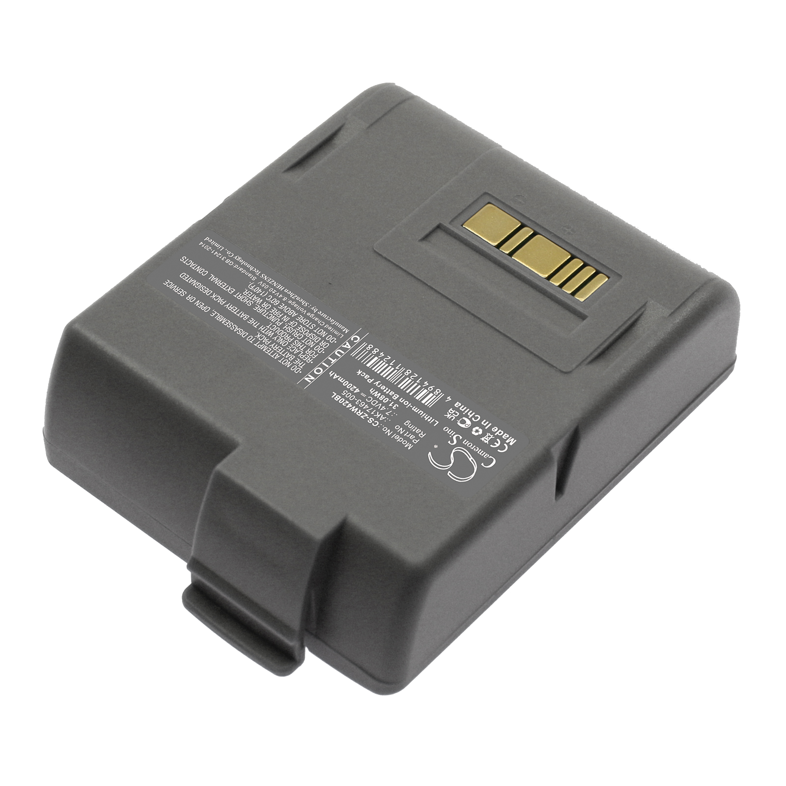 Акумулятор Zebra L405, RW420, RW420 EQ - Зображення 2