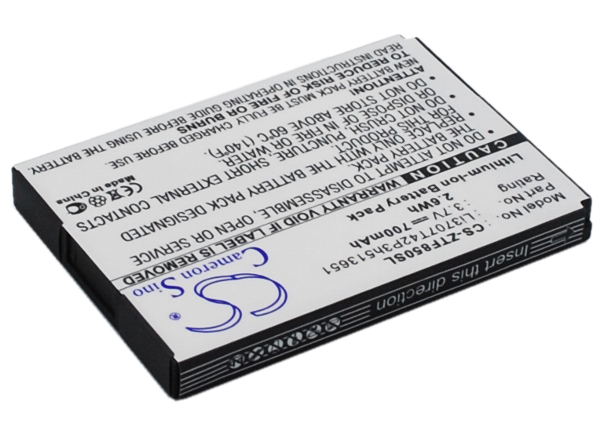 Акумулятор Telstra F252, F256, F850, F851 - Зображення 3