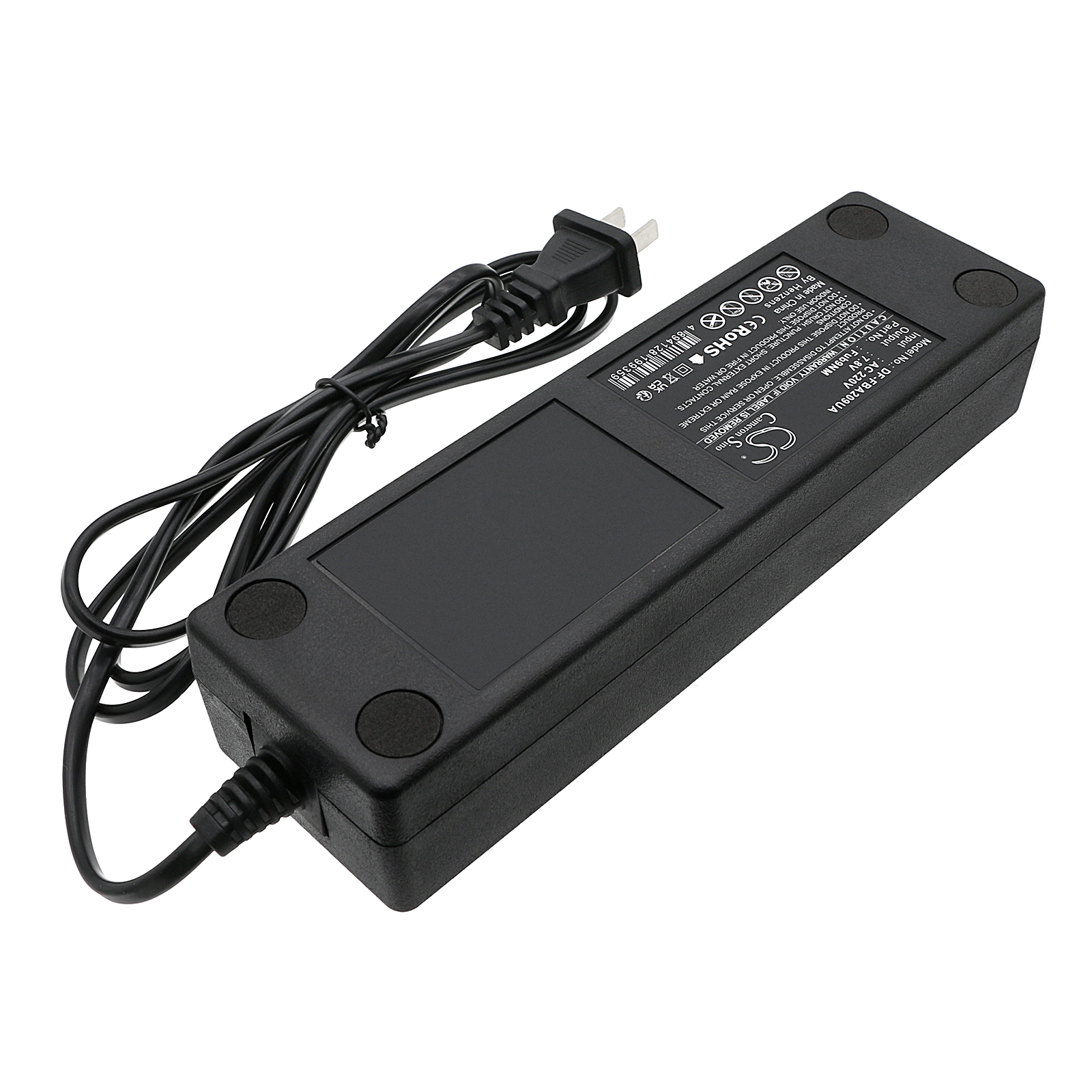 Зарядний пристрій HBC FBFUB09N, FUB 9NM 6V, FUB9NM, Linus 4, Linus 6, Micron 4, Micron 6, Radiomatic Eco, Remote Control Crane Truck Dri, Spectrum 1, Spectrum 2, Spectrum A, Spectrum B, Technos - Зображення 2