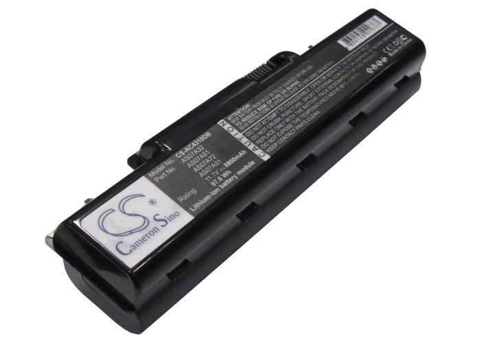 Акумулятор GATEWAY NV5207U, NV5211U, NV5212U, NV5213U, NV5214U, NV5215U, NV5216U, NV53, NV5302U, NV5331U, NV5337U, NV54, NV5423U, NV5425U, NV5435U, NV56, NV5602U, NV5606U, NV5610U, NV5614U, NV5615U, NV58, NV5807U, NV5810U, NV5814U, NV5815U, NV5820U,