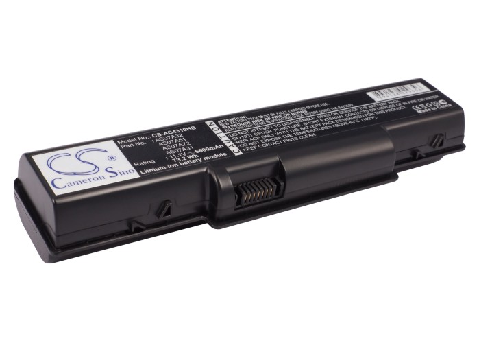 Акумулятор GATEWAY NV5207U, NV5211U, NV5212U, NV5213U, NV5214U, NV5215U, NV5216U, NV53, NV5302U, NV5331U, NV5337U, NV54, NV5423U, NV5425U, NV5435U, NV56, NV5602U, NV5606U, NV5610U, NV5614U, NV5615U, NV58, NV5807U, NV5810U, NV5814U, NV5815U, NV5820U,