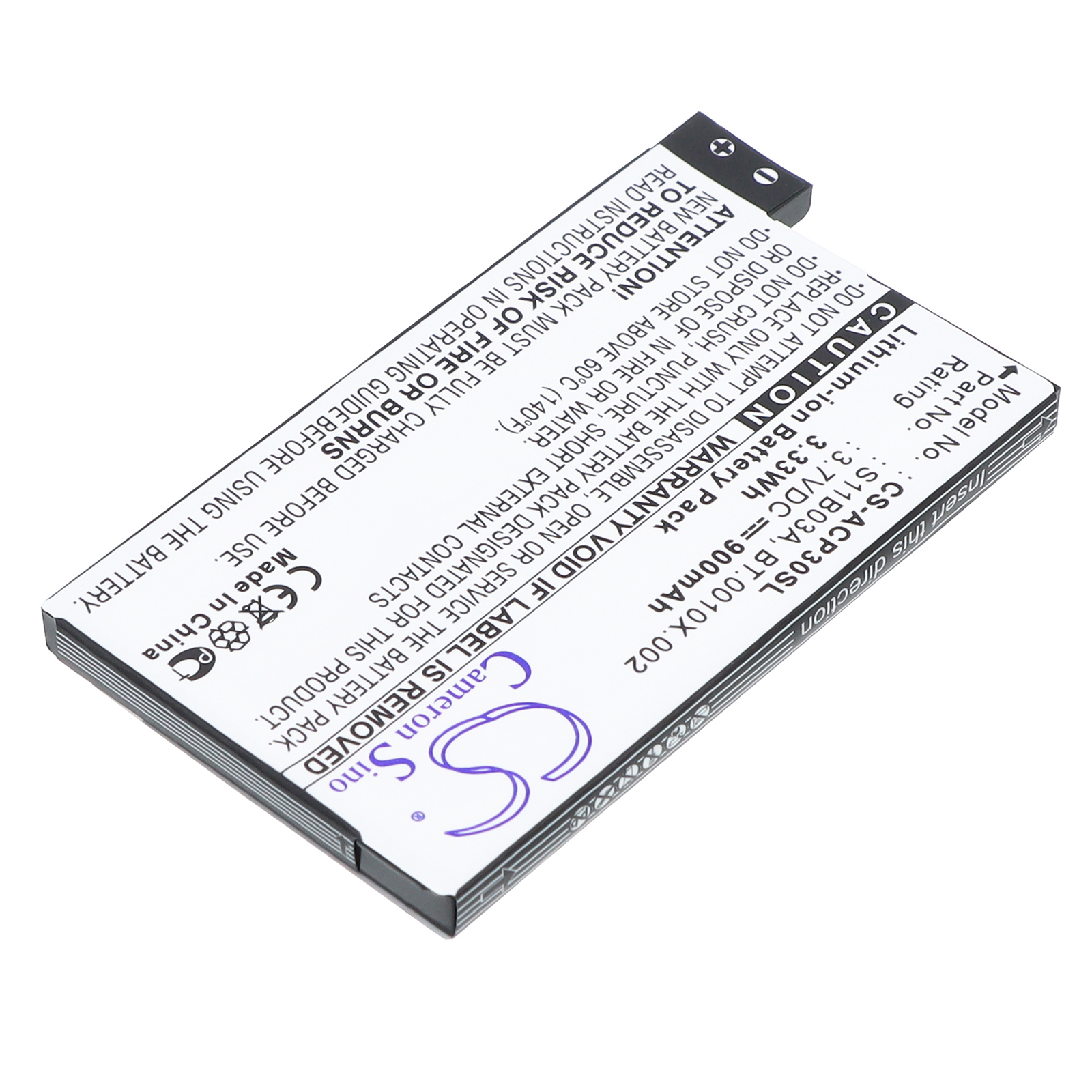 Акумулятор Alcatel OT-S988W - Зображення 2