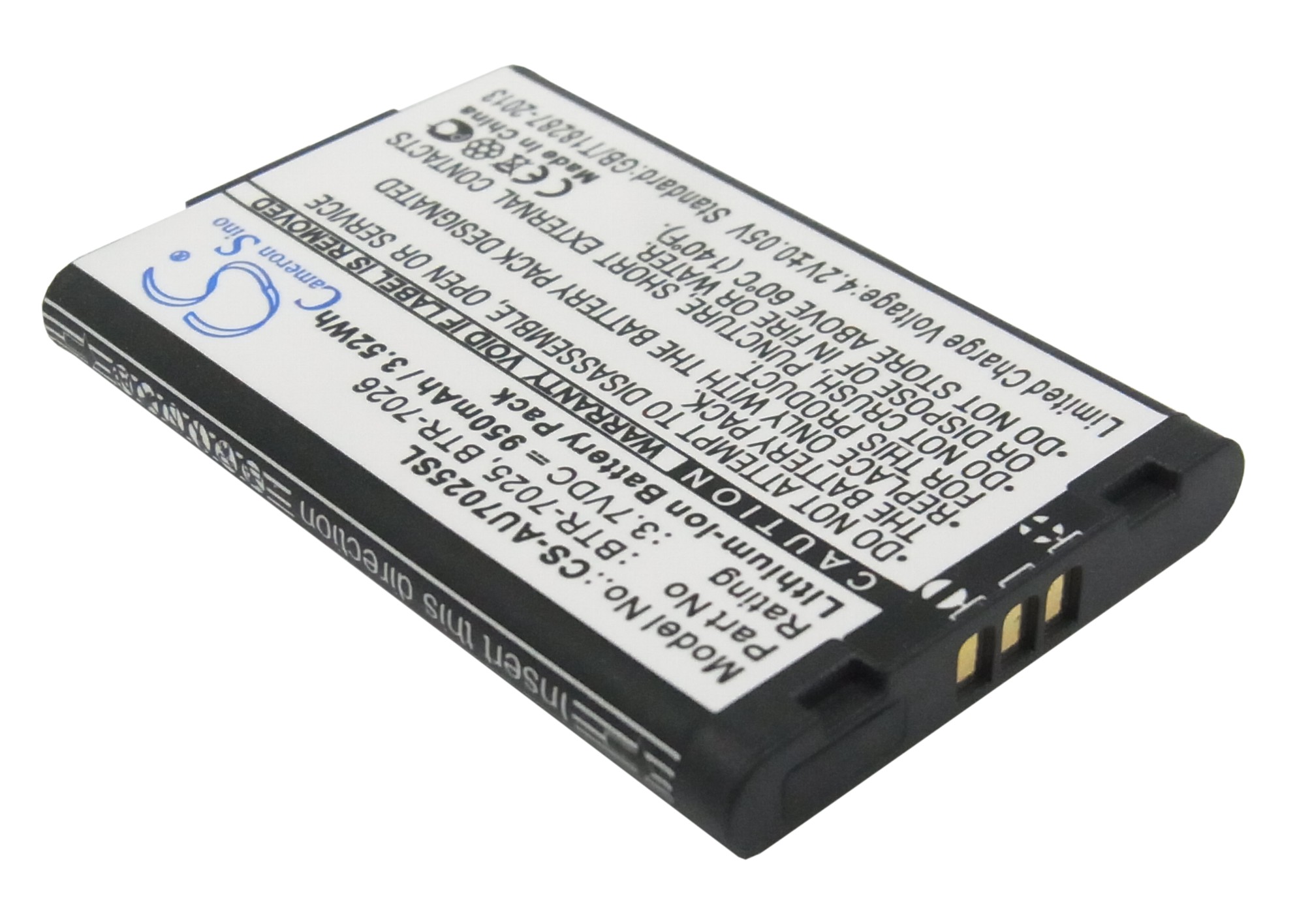 Акумулятор Audiovox CDM-120, CDM-220, CDM-7025, CDM-7075, CDM-7945 - Зображення 2