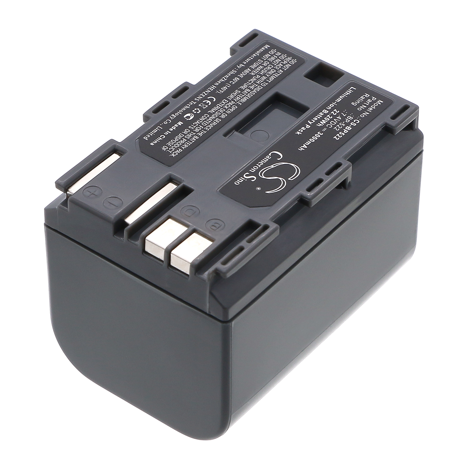 Акумулятор Canon DM-MV100X, DM-MV100Xi, DM-MV30, DM-MV400, DM-MV430, DM-MV450, DM-MVX1i, FV10, FV100, FV2, FV20, FV200, FV30, FV300, FV40, FV400, FV50, FVM1, FVM10, IXY DVM, MV300, MV300i, MV30i, MV400i, MV430i, MV430IMC, MV450i, MV500, MV500i, - Зображення 2