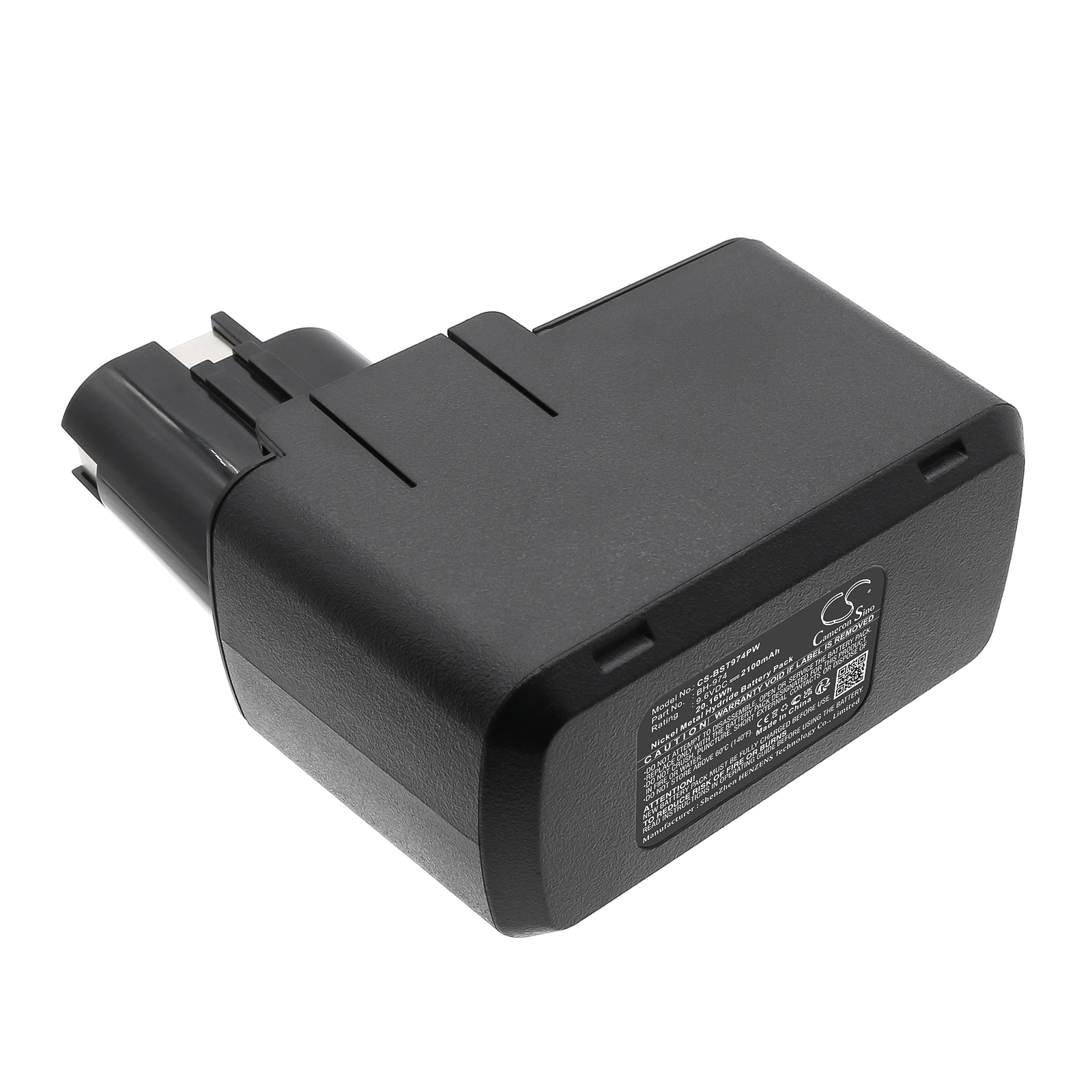 Акумулятор Bosch ABS 96 M-2, ASB 96 P-2, GBB 9.6VES-1, GBM 9.6 VSP-2, GBM 9.6VES-1, GBM 9.6VES-2, GBM 9.6VES-3, GBM 9.6VSP-3, GDR 90, GLI 9.6V, GSB 9.6VES, GSB 9.6VES-2, GSR 9.6 (old Version), GSR 9.6 Old Version, GSR 9.6 VE-2, GSR 9.6 VES-1, GSR - Зображення 3