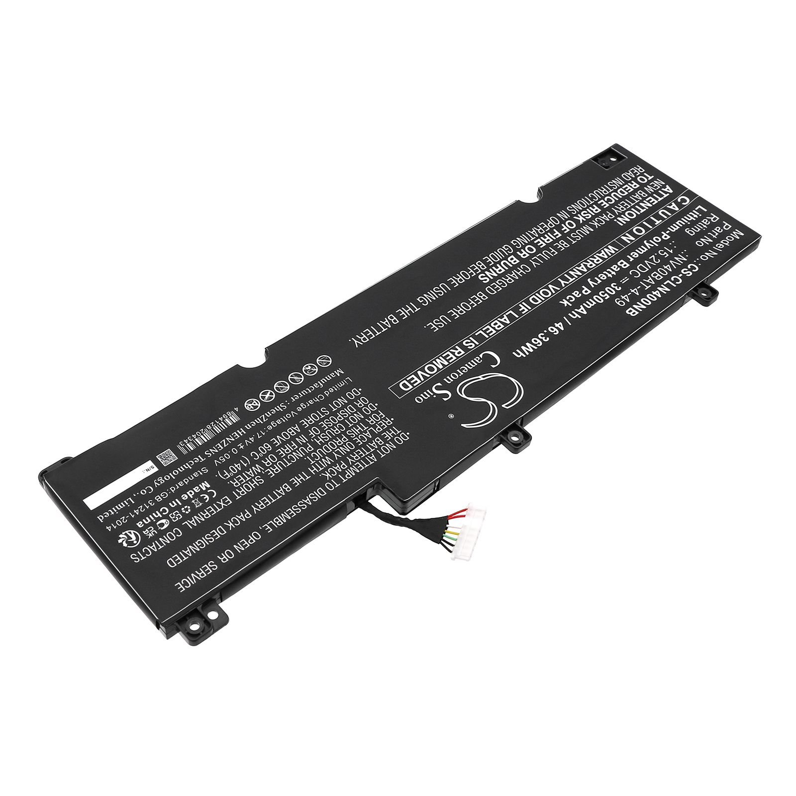 Акумулятор Hasee CNV4S02, S7-2021S7 CS-CLN400NB - Зображення 2
