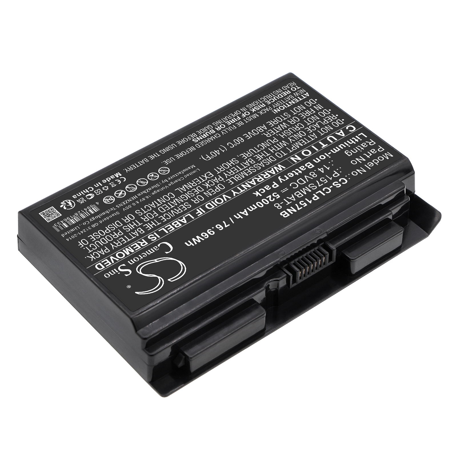 Акумулятор Hasee K780E, K780S-i7 CS-CLP157NB - Зображення 2