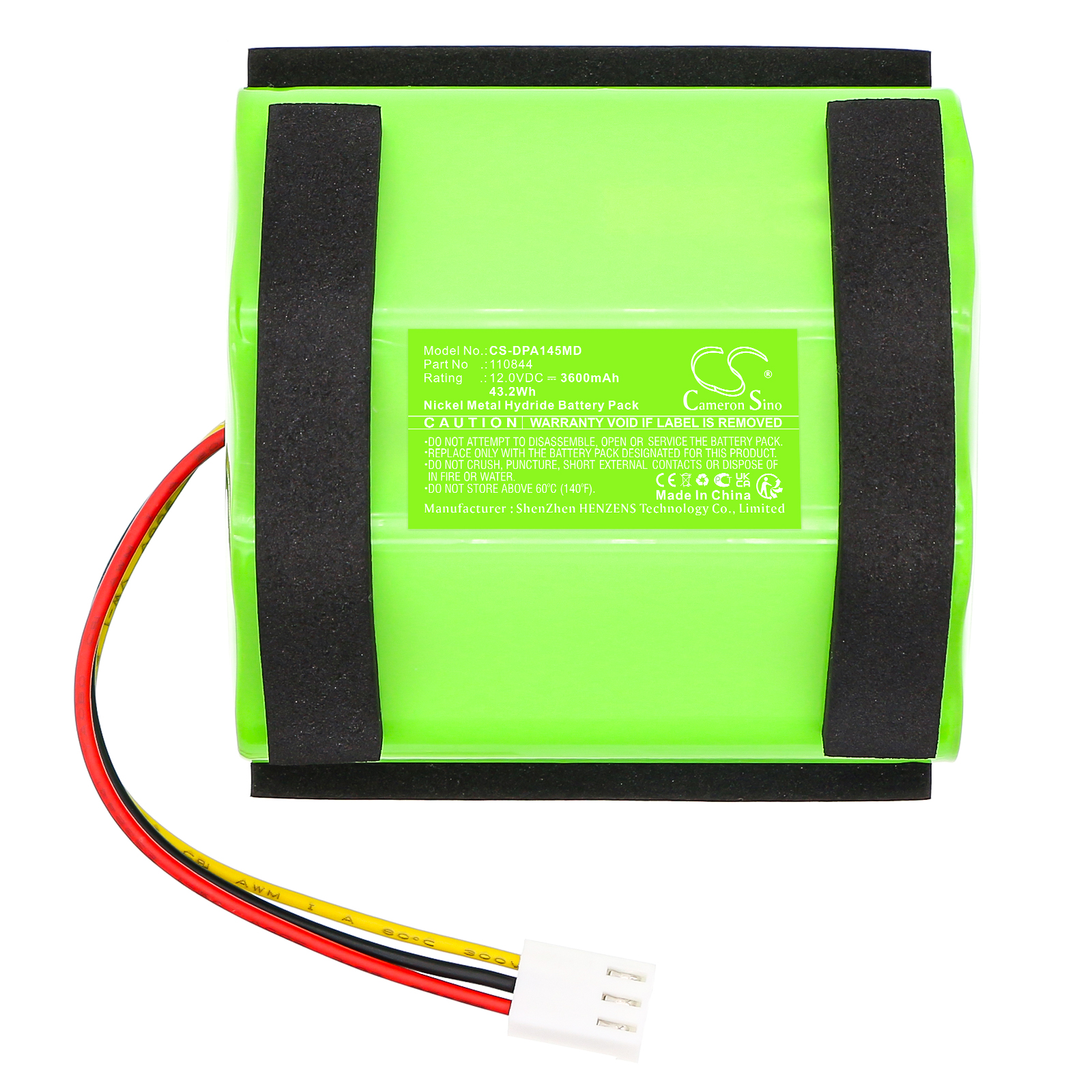 Акумулятор Mediwatch PA00141, PA-00141, PA00145 Bladder Scanner, PA-00250, PA-00284, PortaScan PSA0040, Portascan Ultrasound Bladder S, PSA00401 - Зображення 3