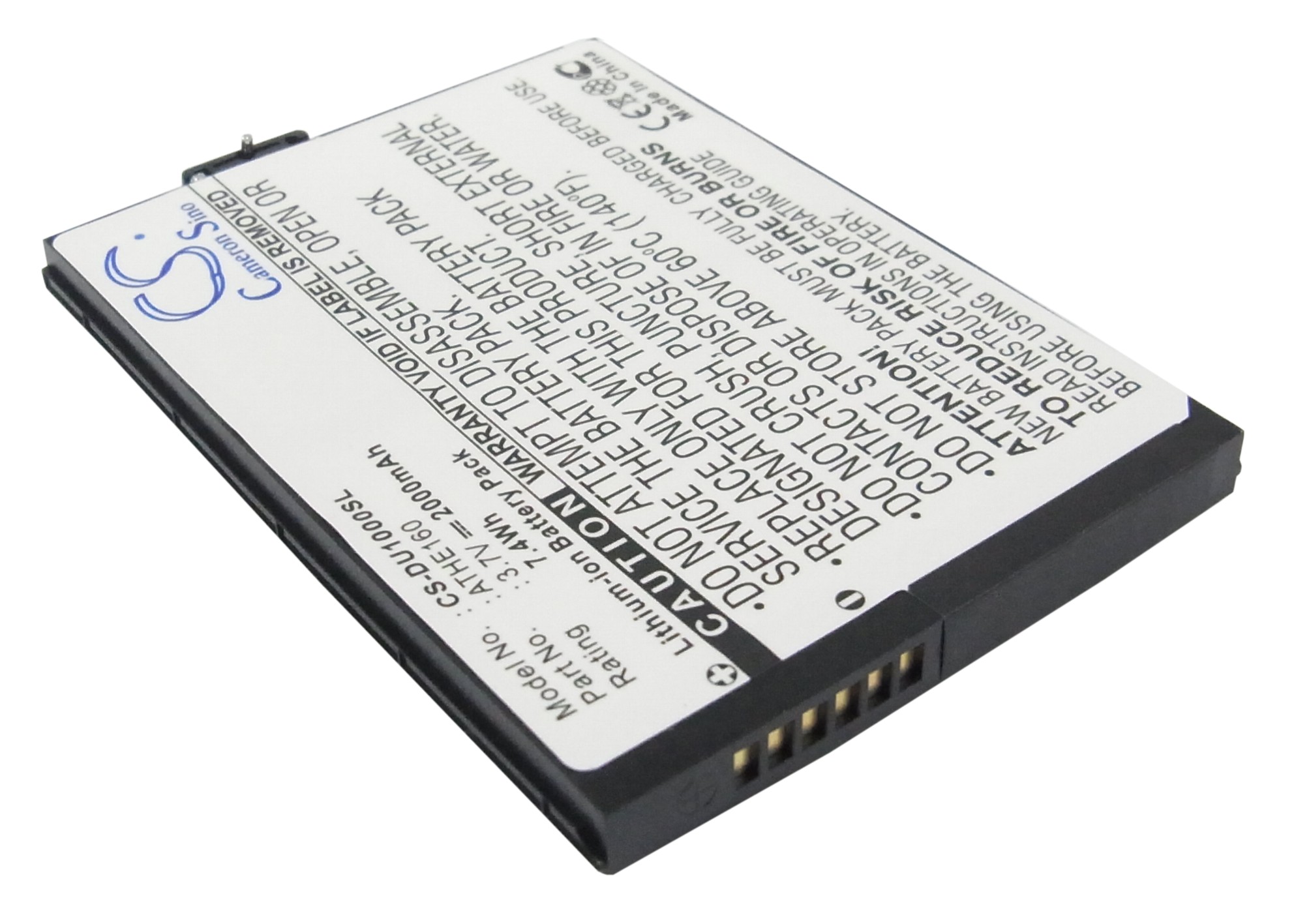 Акумулятор T-Mobile MDA Ameo, MDA Ameo 16GB CS-DU1000SL - Зображення 2