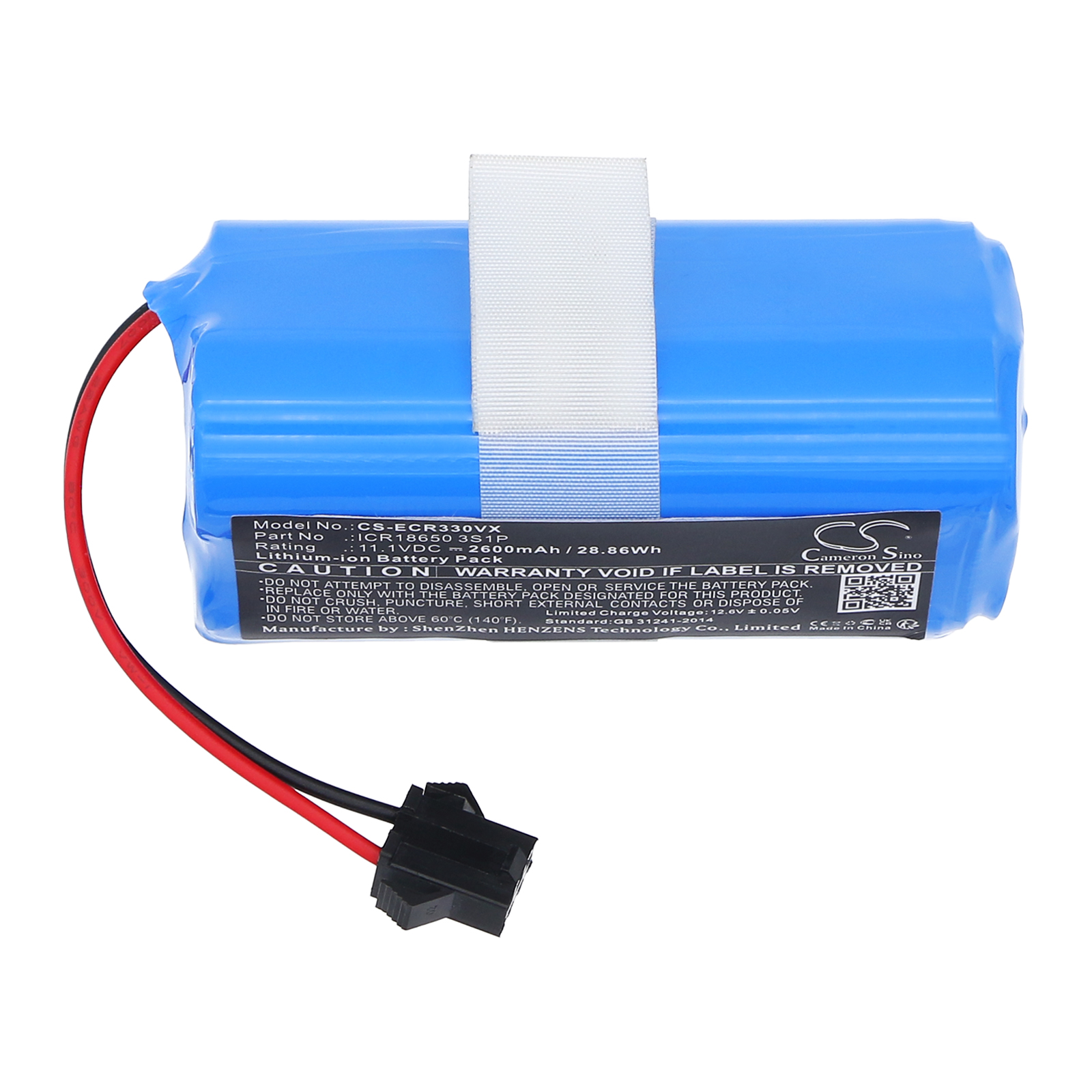 Акумулятор Ecovacs CEN330, CR330, CR333 CS-ECR330VX - Зображення 3
