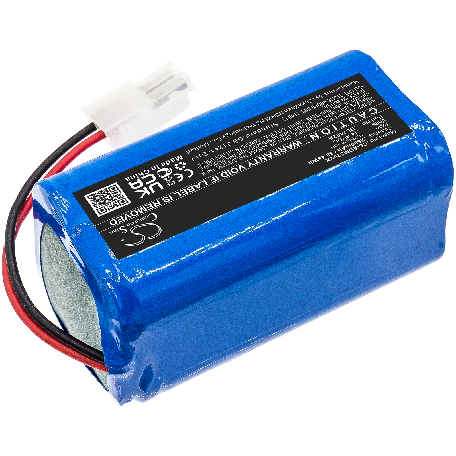Акумулятор TESLA RoboStar T50, RoboStar T60, RoboStar T80 Pro CS-EDM820VX - Зображення 2