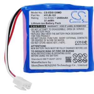 Акумулятор EDAN M3, SE-1, SE-1 ECG, SE-1 EKG, SE-100, SE-12 Express, SE-12 Express 12-Channel ECG, SE-1200, SE-1200 12-Channel ECG, SE-1200 Express 12 Channel ECG, SE-1201, SE-3, SE-300, SE-300A, SE-300B, SE-300G, SE-301, SE-601, SE-601A, SE-601B,
