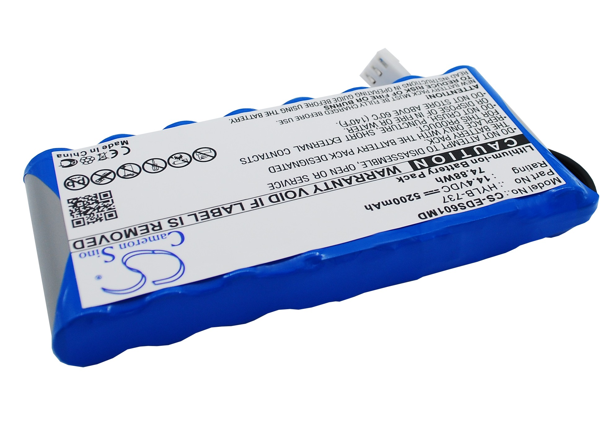 Акумулятор Spacelabs Cardio Express SL12, Cardio Express SL12A - Зображення 2