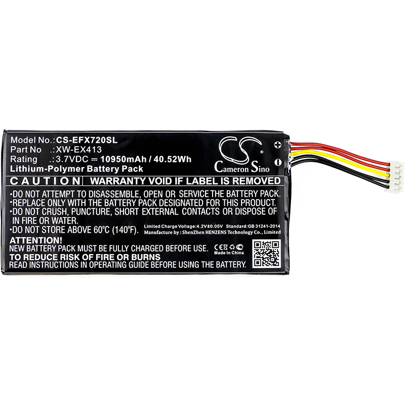Акумулятор EXFO MAX-5205, MAX-710B, MAX-715B, MAX-720B, MAX-730B, MAX-730C, MAX-730M, MAX-735C - Зображення 3