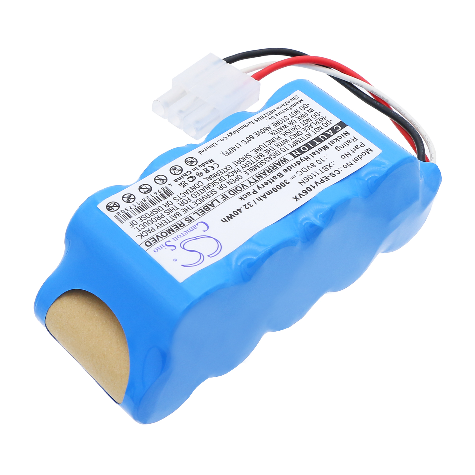 Акумулятор Shark Navigator SV116N Freestyle, SV1100REF, SV1106_N, SV1106N, SV1110, SV1110N, SV116N, SV11O6N, XBT1106N CS-EPV106VX - Зображення 2