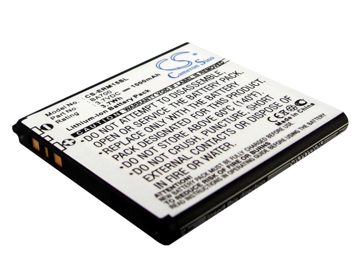 Акумулятор Sony Ericsson C1504, C1505, C1604, C1605, Halon, Iyokan, Mesona, MK16a, MK16i, MT11, MT11a, MT11i, MT15a, MT15i, MT28i, Nanhu DS, Nanhu SS, SO-05D, ST18, ST18a, ST18i, ST21a, ST21a2, ST21i, ST23, ST23a, Tapioca, Tapioca DS, Tapioca SS,