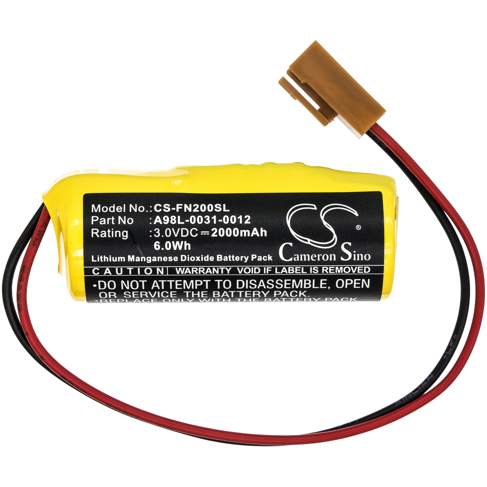 Акумулятор Fanuc 16i, 18i, 21i CS-FN200SL - Зображення 3