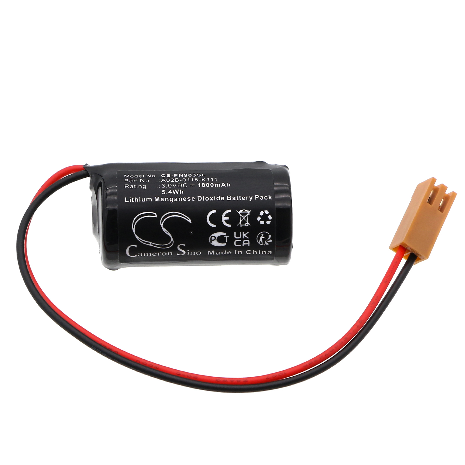 Акумулятор Cutler Hammer Fanuc 90-30 CS-FN903SL - Зображення 3