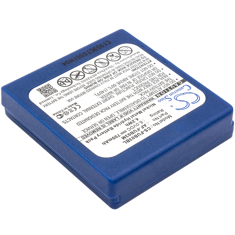 Акумулятор HBC BA222060, FBFUB09N, FUA71, FUB 3A, FUB 9NM 6V, FUB3A, FUB9NM, Linus 4, Linus 6, Micron 4, Micron 6, Radiomatic BA203060, Radiomatic BA222060, Radiomatic Eco, Radiomatic Fub03A, Radiomatic Micron 4, Radiomatic Micron 5, Remote Control - Зображення 2