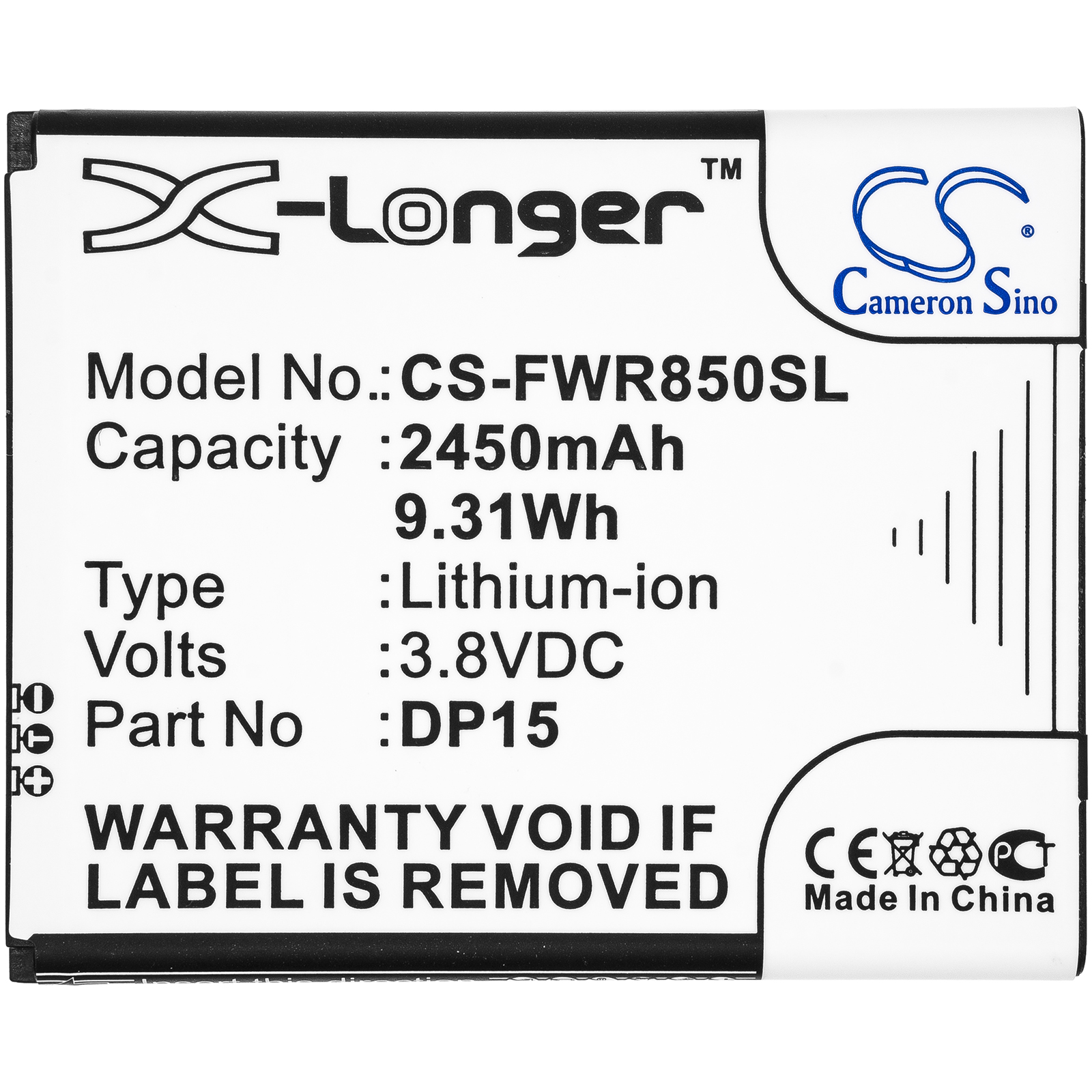 Акумулятор Franklin Wireless R717, R850, R871, T9 - Зображення 3