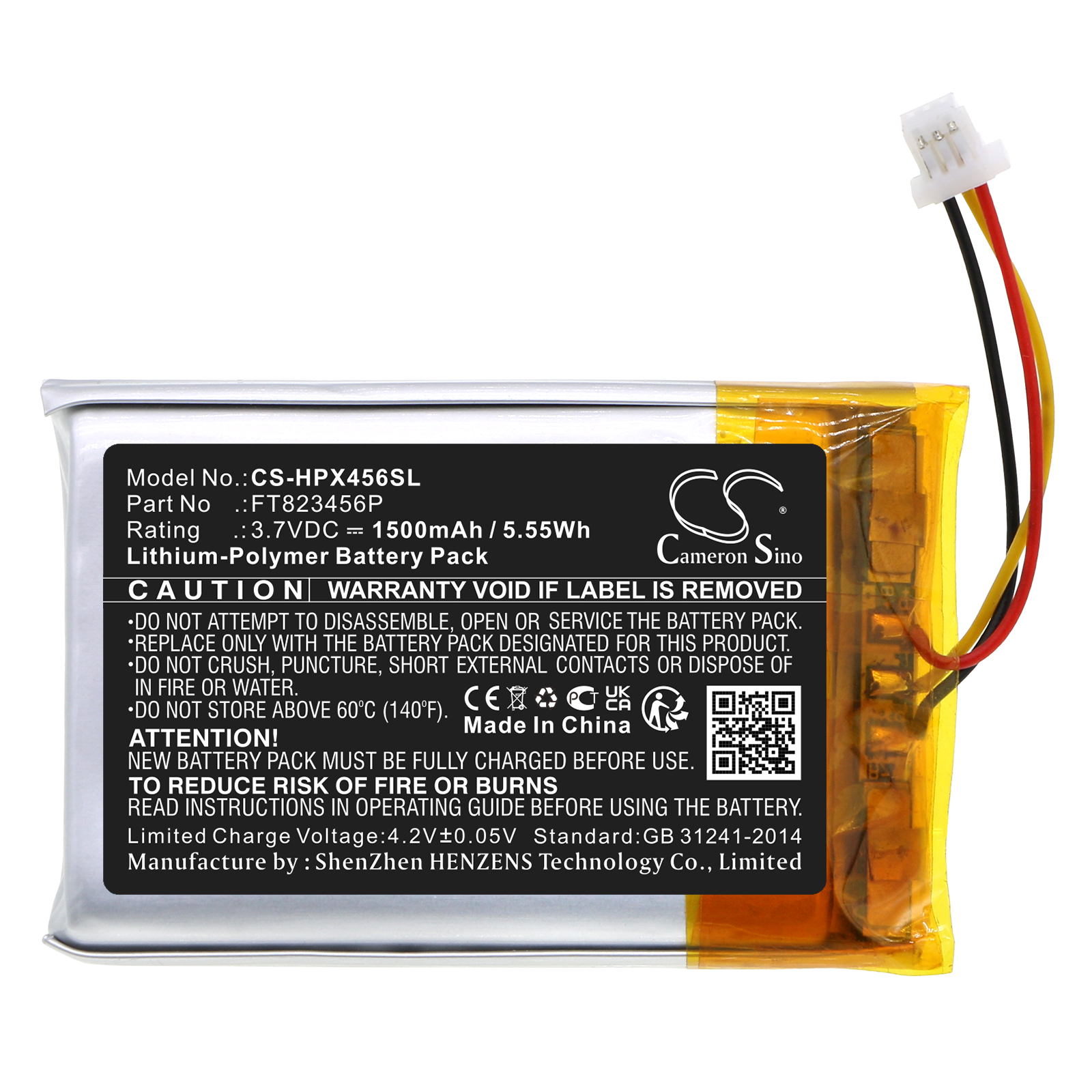Акумулятор HyperX Cloud Orbit S CS-HPX456SL - Зображення 3