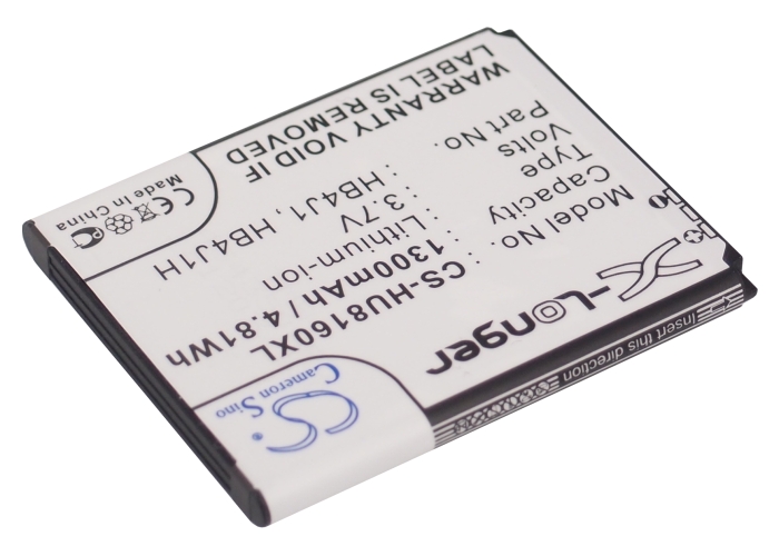 Акумулятор Huawei Ascend Y100, C8500, C8500S, GAGA, IDEOS, Ideos X1, IDEOS X3, M835, T8100, T8300, U8120, U8150, U8150B, U8160, U8180, U8185, U8510, V845 - Зображення 2