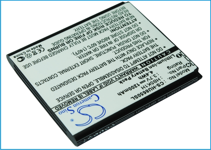 Акумулятор AT&T Fusion, Fusion 2, Fusion MF, Jengu, U8652, U8652 Fusion MF, U8652 Jengu, U8665 - Зображення 2