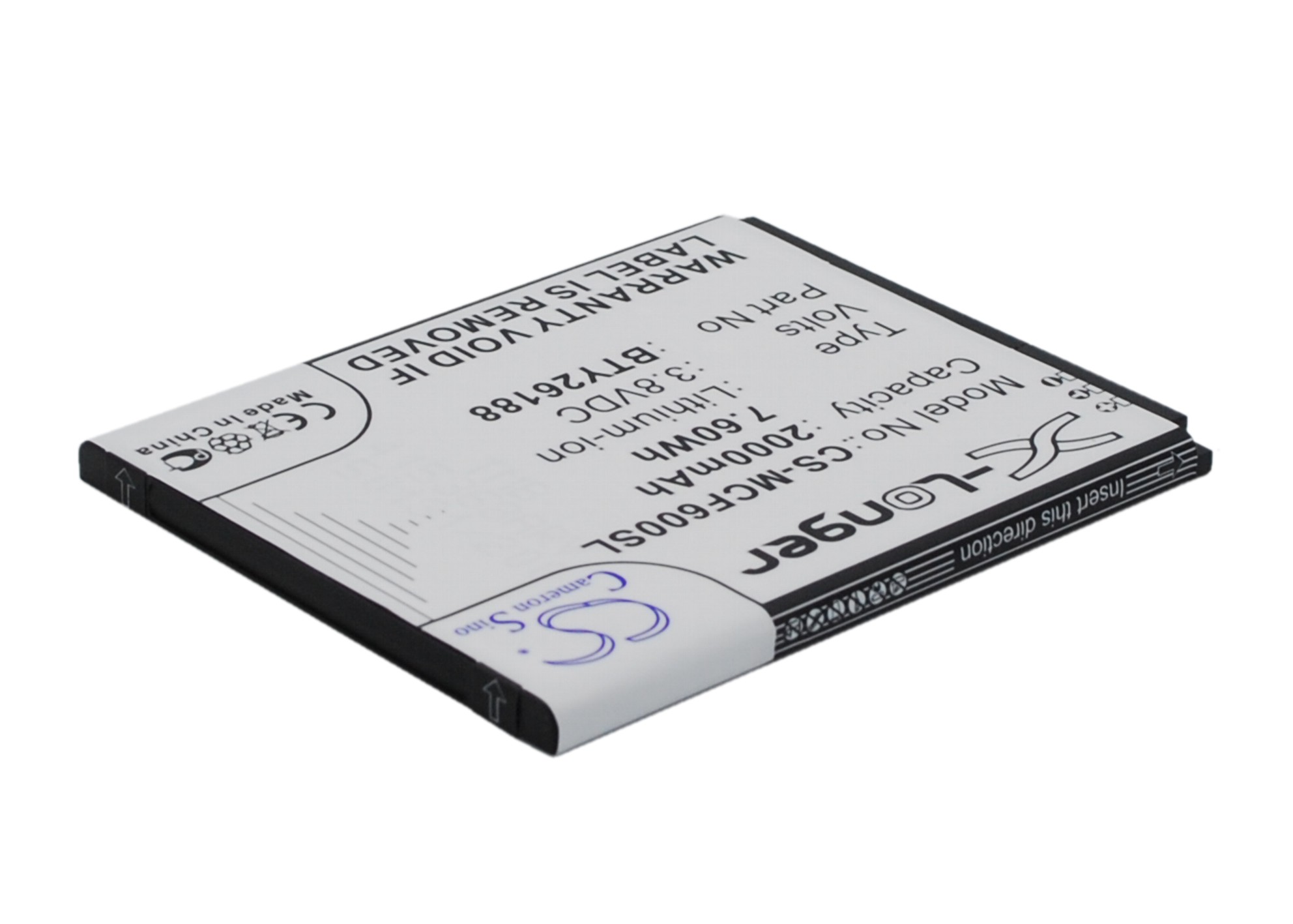 Акумулятор Mobistel Cynus F6 - Зображення 3