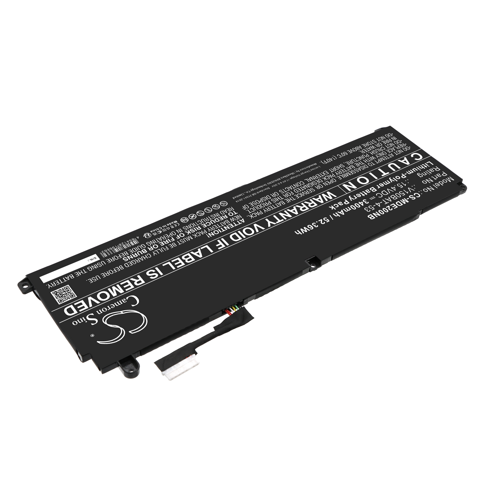 Акумулятор Hasee CV15S02, G8-DA7NP, G8-DA7NT, Z7-DA5NS, Z7-DA7NP, Z7-DA7NS, Z7T, Z8-DA7NP, Z8-DA7NT CS-MDE200NB - Зображення 2