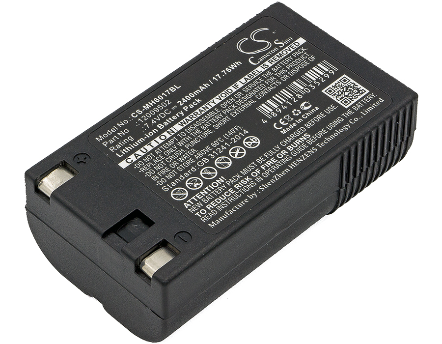 Акумулятор Paxar 6017 Handiprinter, 6032 Pathfinder, 6037 Pathfinder, 6039 Pathfinder, 6057 Pathfinder, 9460 Sierra Sport, MN11L2-G, MN11L3-D CS-MH6017BL