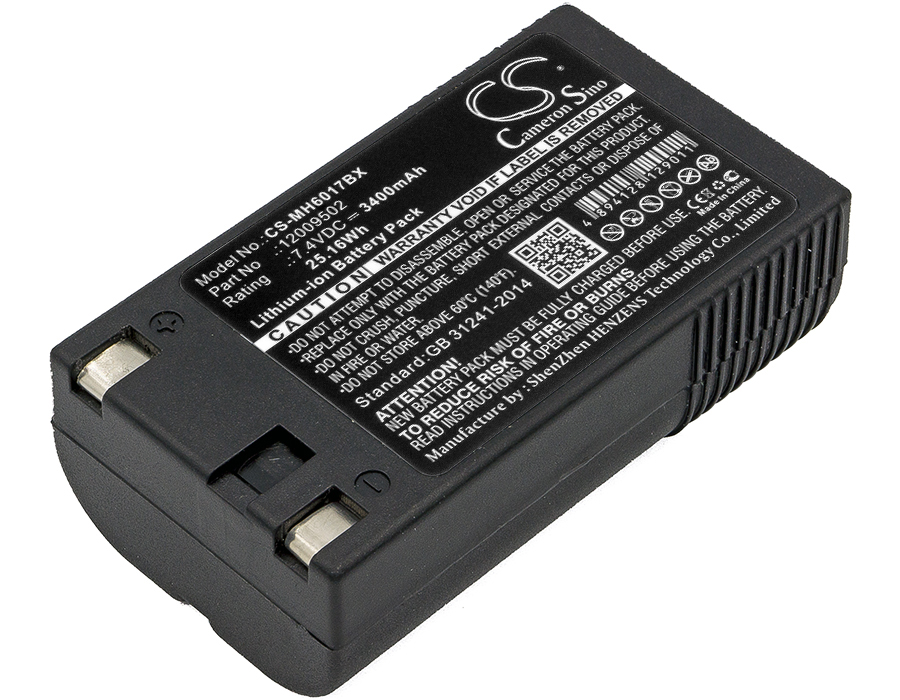 Акумулятор Paxar 6017 Handiprinter, 6032 Pathfinder, 6037 Pathfinder, 6039 Pathfinder, 6057 Pathfinder, 9460 Sierra Sport, MN11L2-G, MN11L3-D CS-MH6017BX