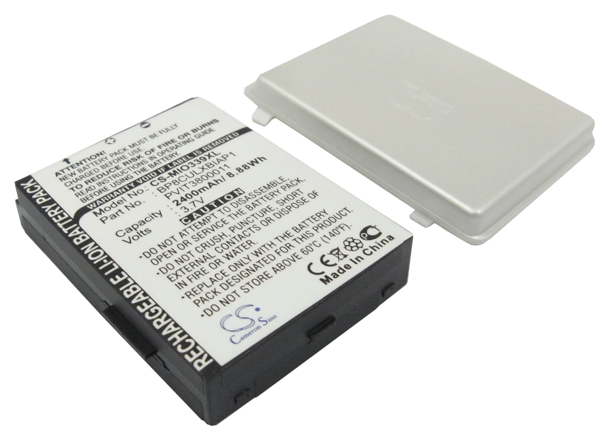 Акумулятор Mitac Mio 339, Mio 339BT CS-MIO339XL