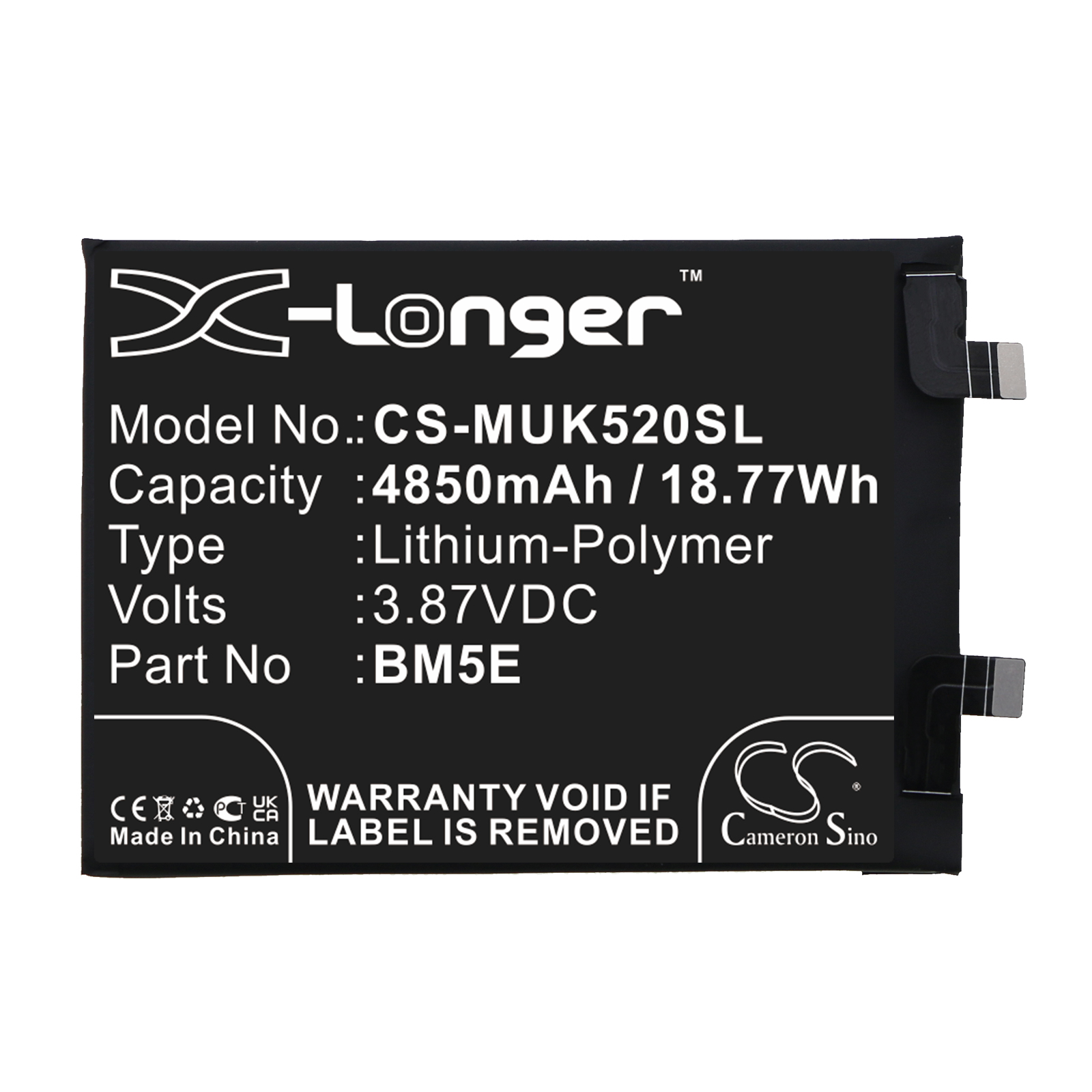 Акумулятор Xiaomi 22011211C, 22021211RC, Redmi K50 Pro - Зображення 3