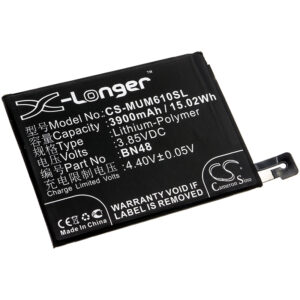 Акумулятор Xiaomi M1806E7TC, M1806E7TE, M1806E7TG, M1806E7TH, MZB6876IN, MZB6877IN, MZB6878IN, MZB6879IN, MZB6880IN, MZB6881IN, MZB6882IN, MZB6883IN, Note 6 Pro Dual SIM, Note 6 Pro Global, Note 6 Pro Global Dual SIM, Redmi Note 6 Pro CS-MUM610SL