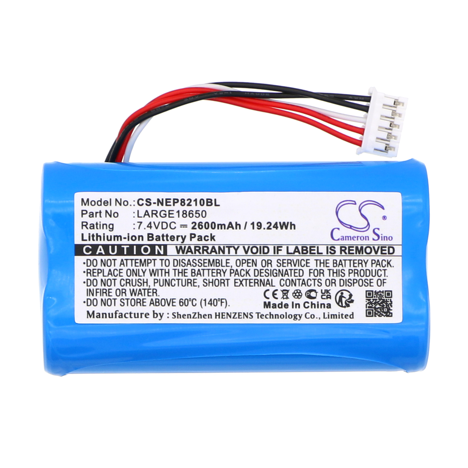 Акумулятор NEWPOS NEW 8210, NEW8210 CS-NEP8210BL - Зображення 3