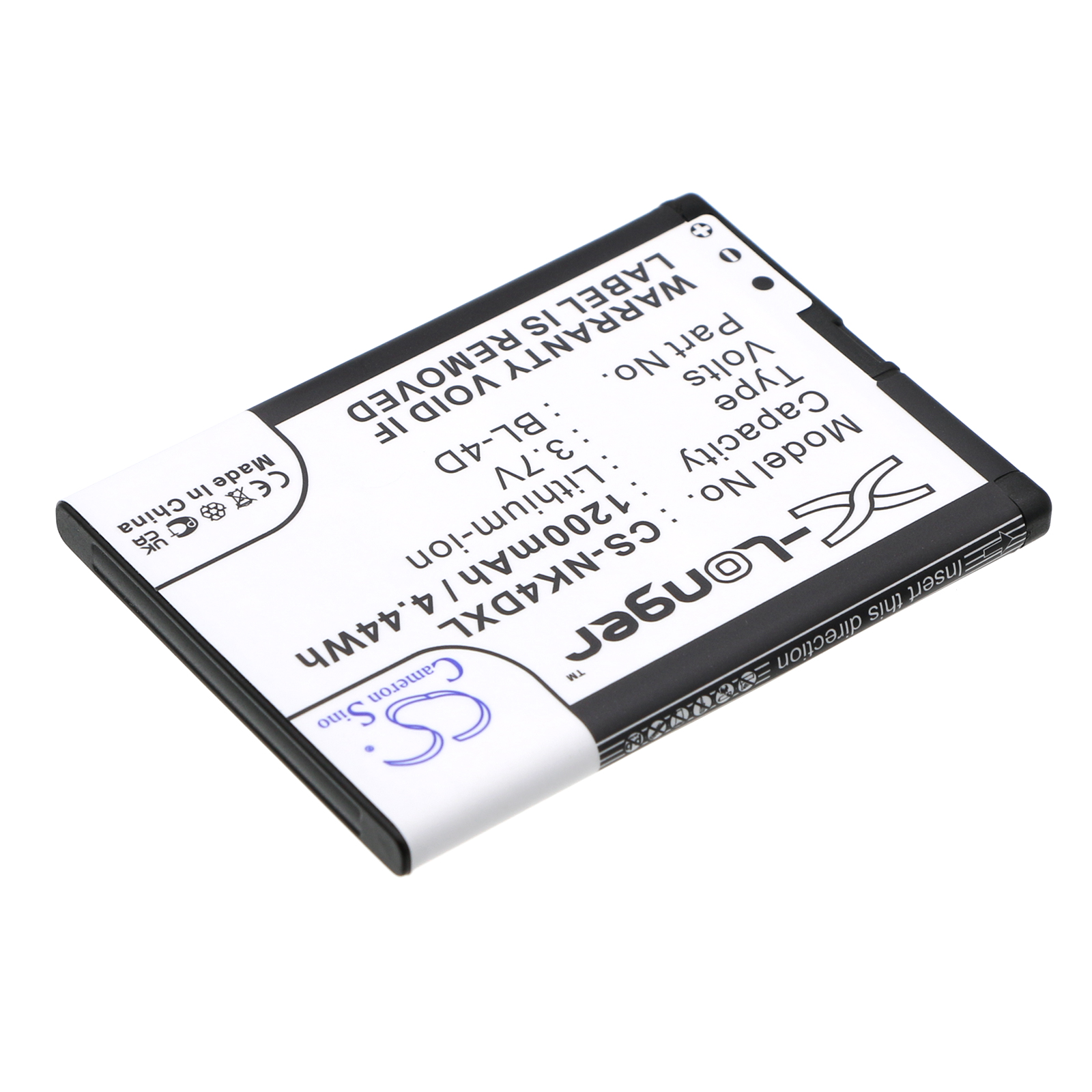 Акумулятор Nokia E5, E5-00, E7, E7-00, N8, N97 Mini, RM-555, T7 - Зображення 2