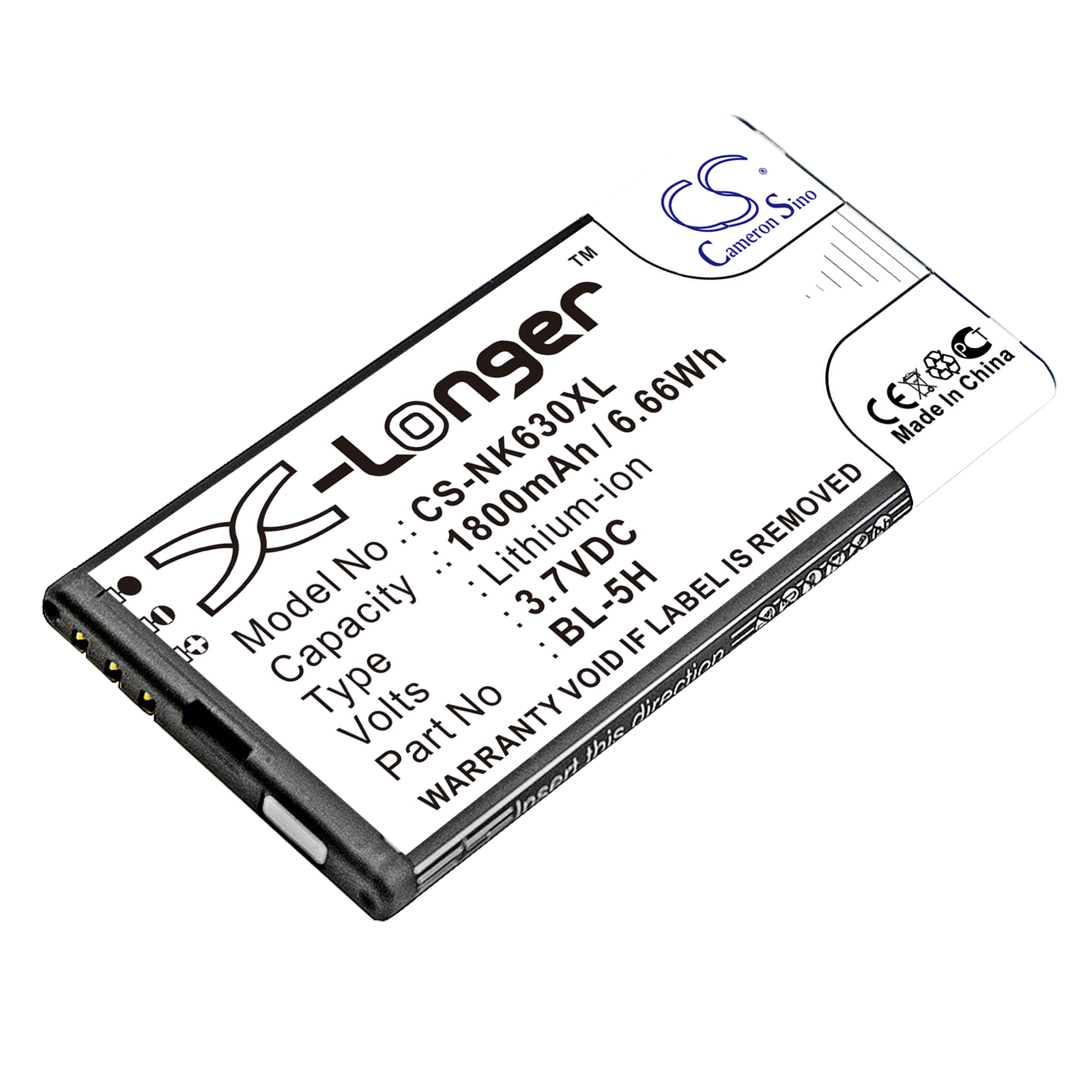 Акумулятор Microsoft Lumia 630, Lumia 630 Dual SIM, Lumia 635, Lumia 636, Lumia 638, RM-975 CS-NK630XL