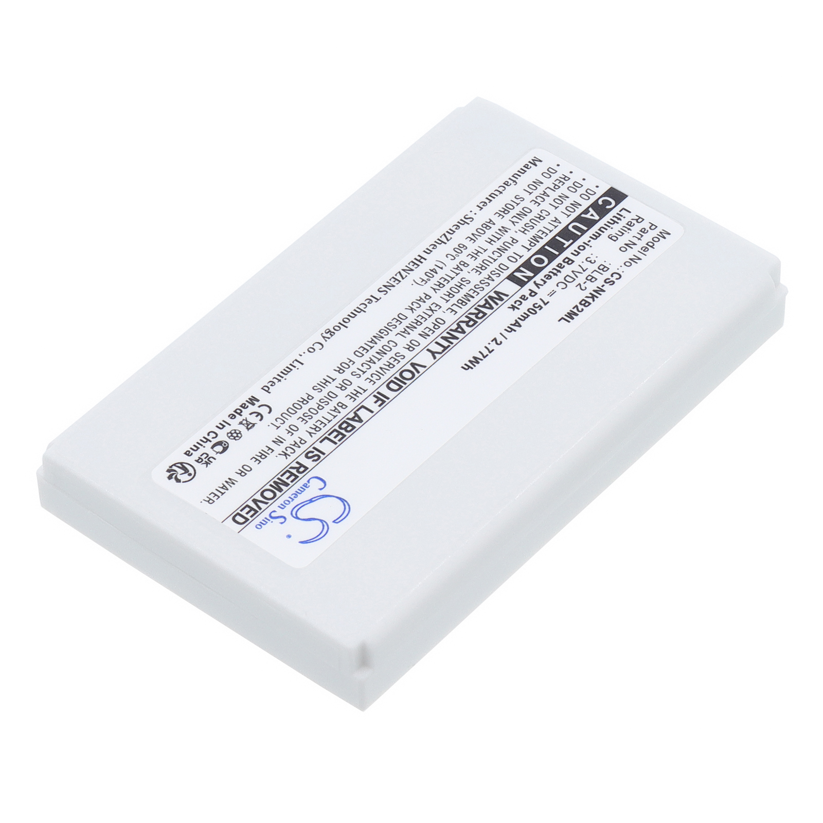 Акумулятор Mustek 0 HD7000, 2 DV920, DC300, DC500, DC500T, DC-500T, DC600, DV500, DV505, DV800, DV900, HDC505, HDC-505 - Зображення 2