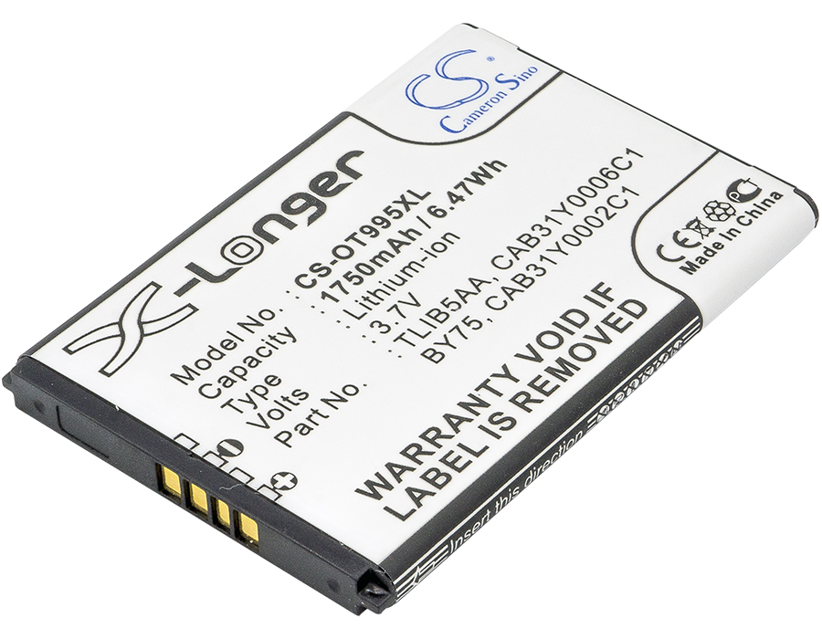 Акумулятор TCL A860, A968, A998, U980, W989