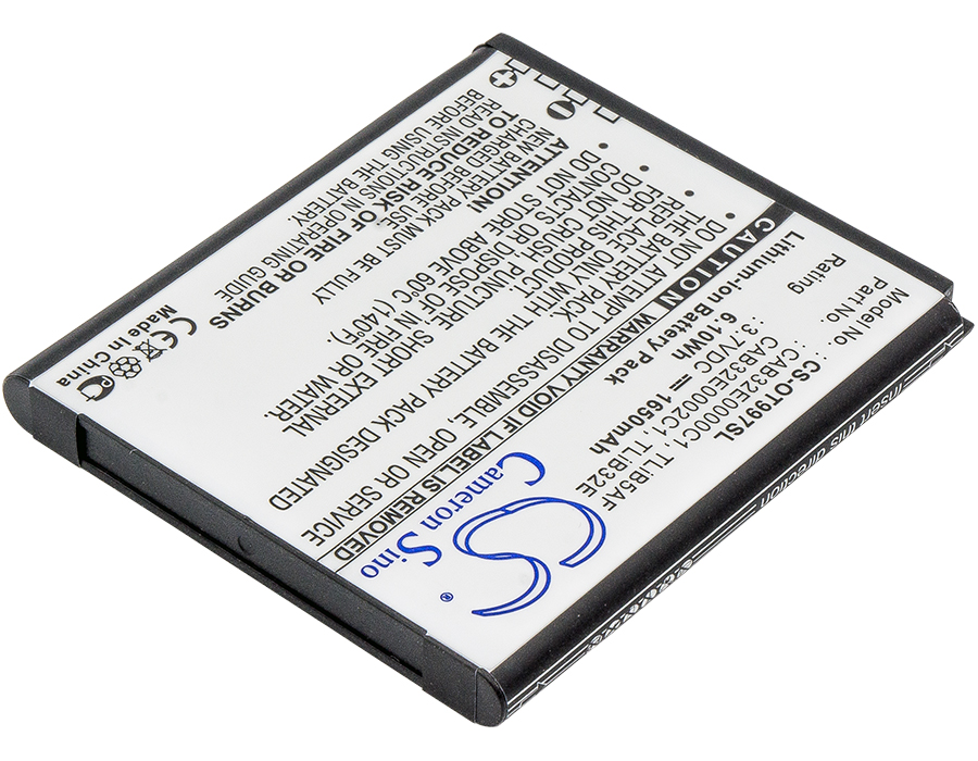 Акумулятор Alcatel Linkzone 41, Linkzone 5271, LinkZone MW40, LinkZone MW40CJ, LinkZone MW40V, LinkZone MW40VD, LinkZone MW41NF, MW40, MW40CJ, MW40V, MW40VD, MW41, MW41MP, MW41TM, One Touch 5035, One Touch 5035D, One Touch 997, One Touch 997D, One - Зображення 2