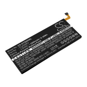 Акумулятор Alcatel Idol 4 Dual Sim, One Touch Idol 4, One Touch Idol 4 Dual Sim, One Touch Idol 4 LTE Dual SIM, OT-6055, OT-6055B, OT-6055H, OT-6055K, OT-6055P, OT-6055U, OT-6055Y CS-OTS605SL