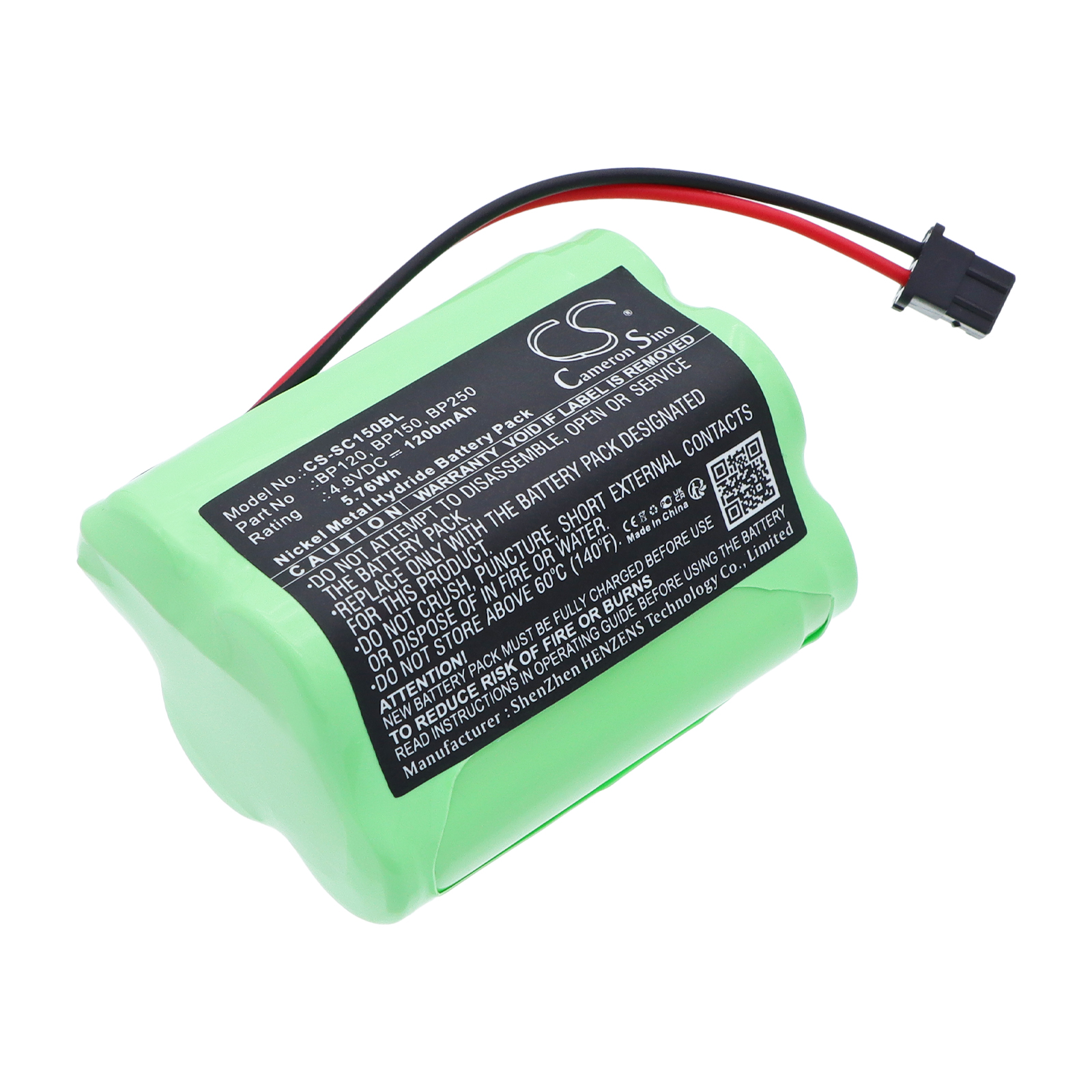 Акумулятор Radio Shack 20-520, Pro-90 CS-SC150BL