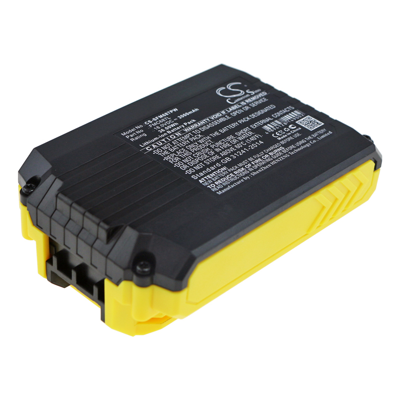 Акумулятор Black & Decker ASD18 Typ 1, ASD18 Typ 2, ASD184 Typ 1, ASD184 Typ 2, ASL186 H1, ASL186K, ASL188 H1, ASL188K, BCD001 H1, BCD001 H2, BCD002 H1, BCD002 H2, BCD003 Typ 1, BCD700S H1, BDASB18 H1, BDC120VA100, BDCCS18 Typ 1, BDCD18H1, BDCDC18 - Зображення 3