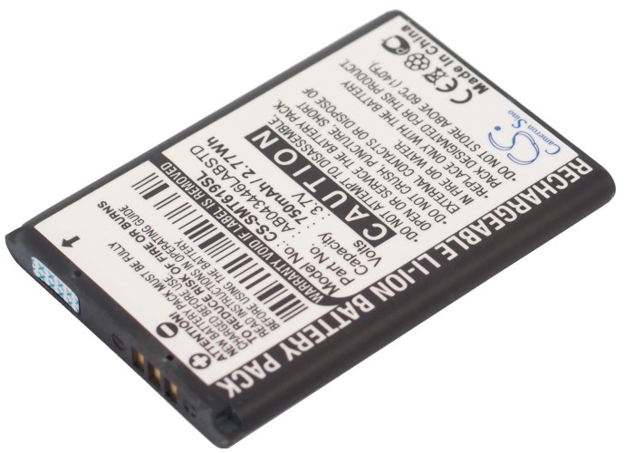Акумулятор Samsung GT-E1117, GT-E1210, SCH-R300, SCH-R400, SCH-U510, SGH-300, SGH-A117, SGH-A226, SGH-A227, SGH-A237, SGH-C140, SGH-M220, SGH-M320, SGH-M510, SGH-T109, SGH-T329, SGH-T619, SGH-T619s, SPH-A303, SPH-M220, SPH-M305, Stripe A117, Stripe - Зображення 2