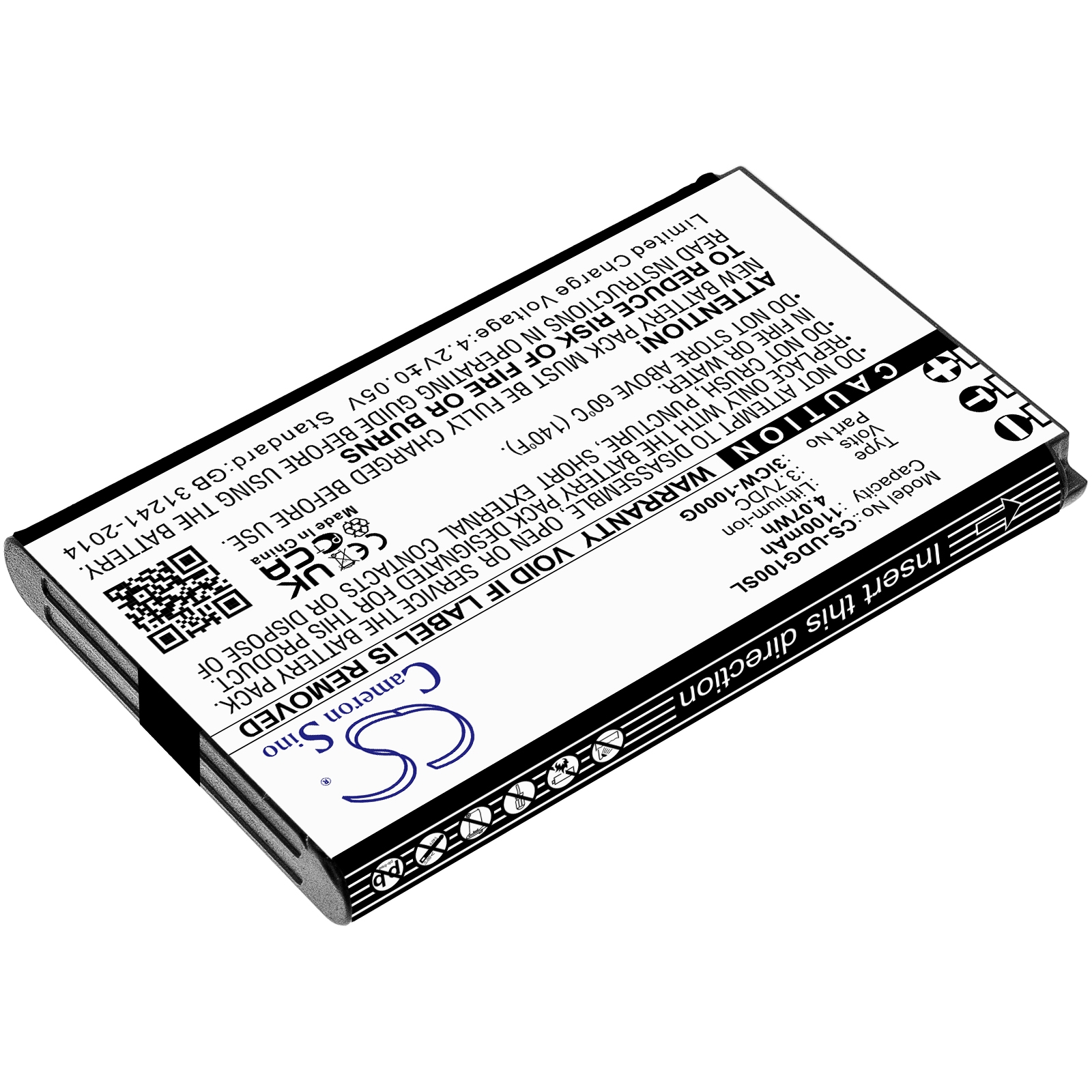 Акумулятор Incom ICW-1000G CS-UDG100SL - Зображення 2
