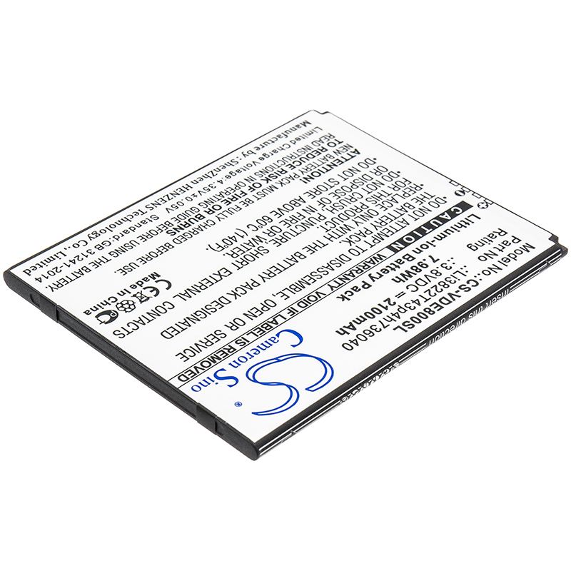 Акумулятор Vodafone Smart E8, Smart N8, VFD 510, VFD510, VFD-510, VFD511, VFD513 - Зображення 2