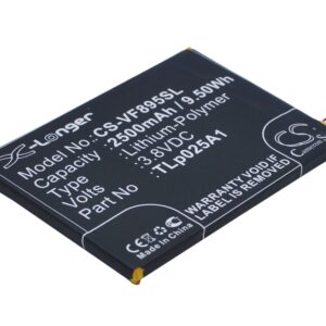 Акумулятор Alcatel One Touch POP 2 5.0, OT-7043, OT-7043A, OT-7043E, OT-7043K, OT-7043Y, OT-7044A, OT-7044Y
