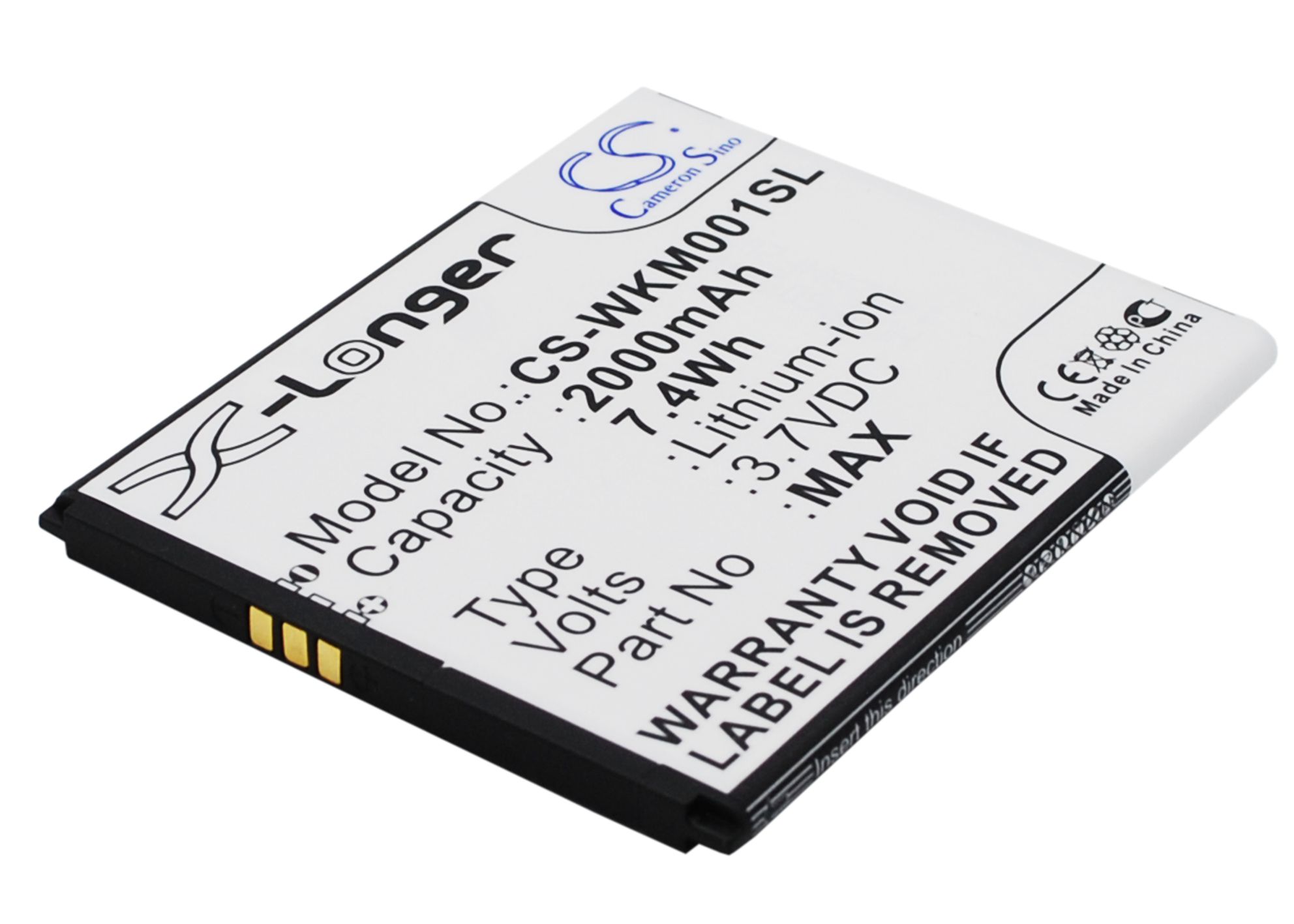 Акумулятор Biackphone BP1 CS-WKM001SL - Зображення 2