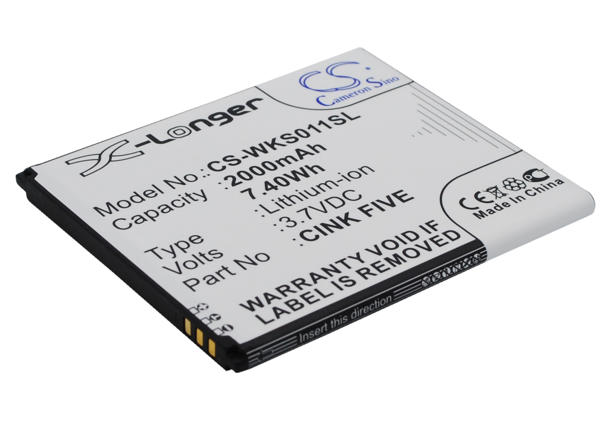 Акумулятор MyPhone A919i Dual CS-WKS011SL - Зображення 2
