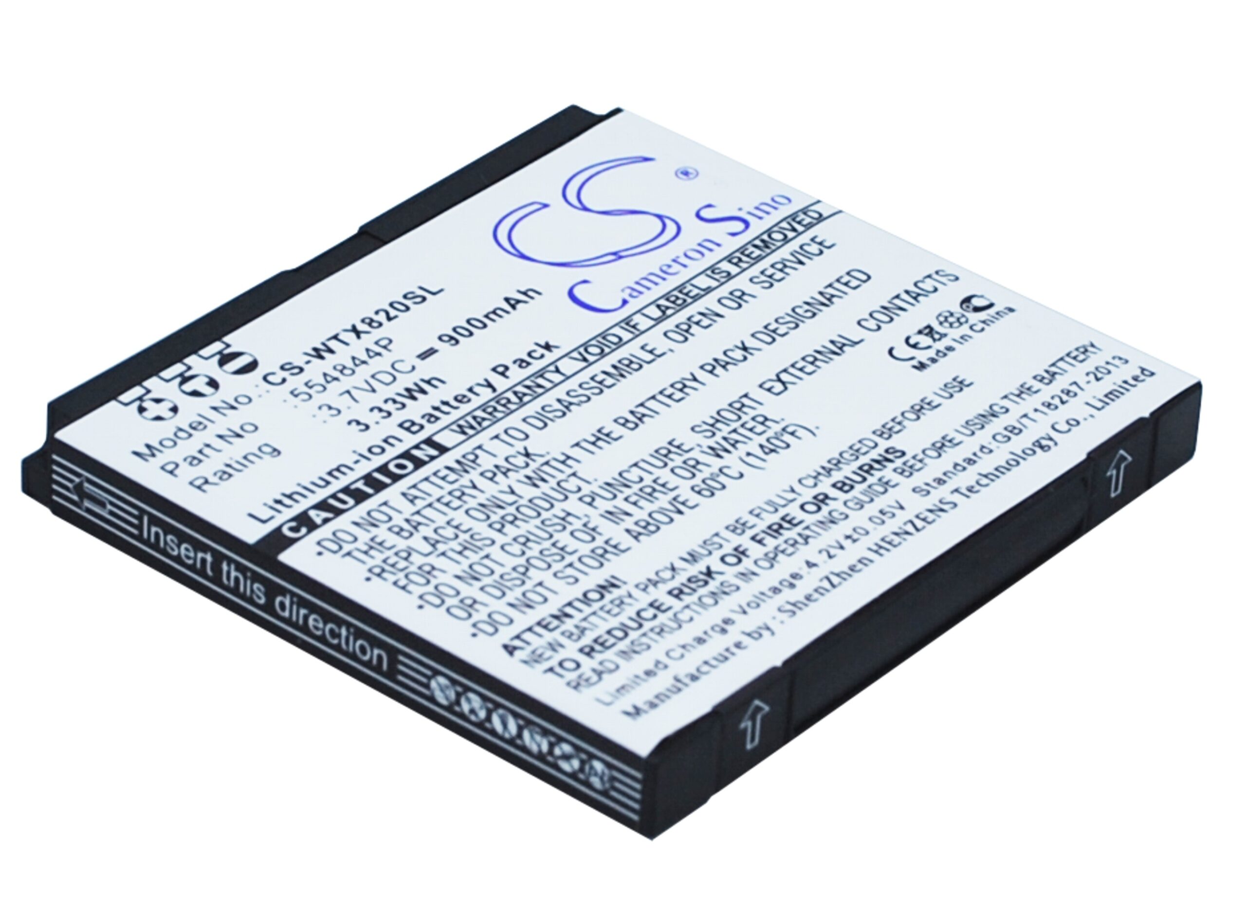 Акумулятор Wayteq X820, X850 - Зображення 2